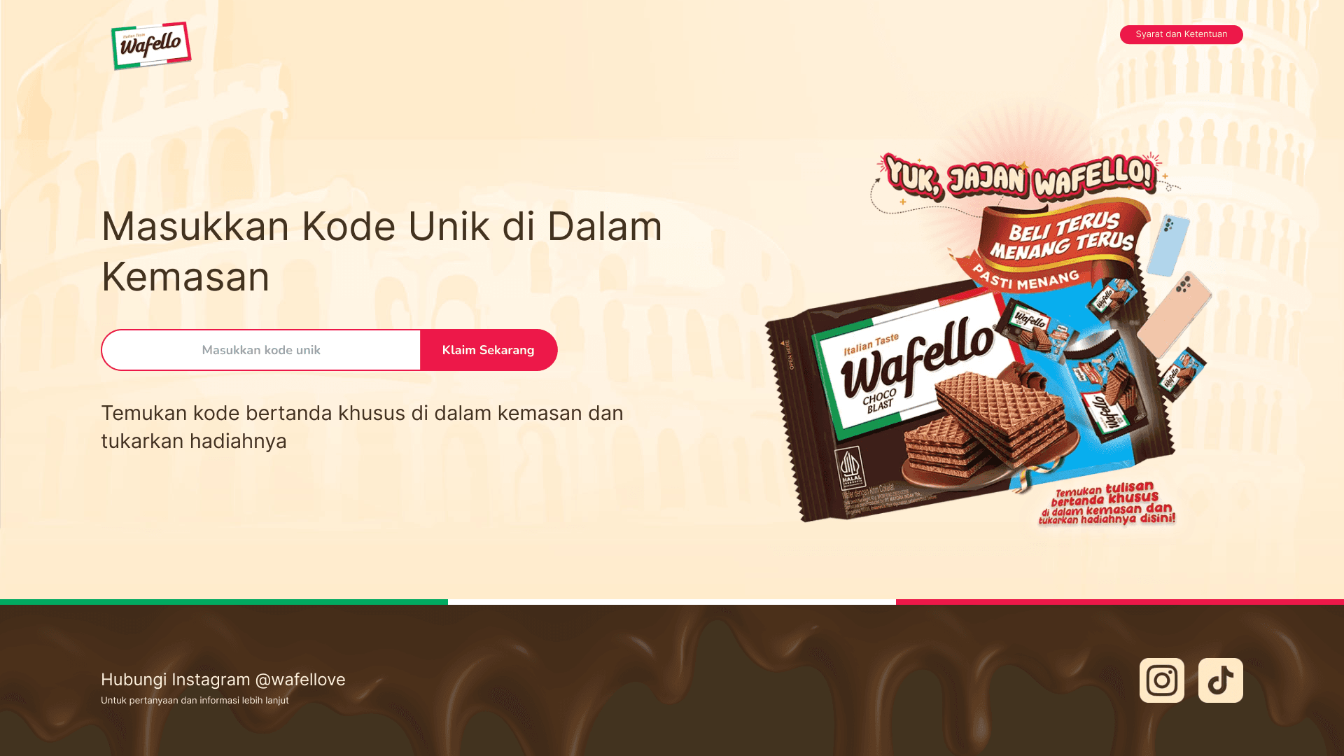 Wafello Pasti Menang